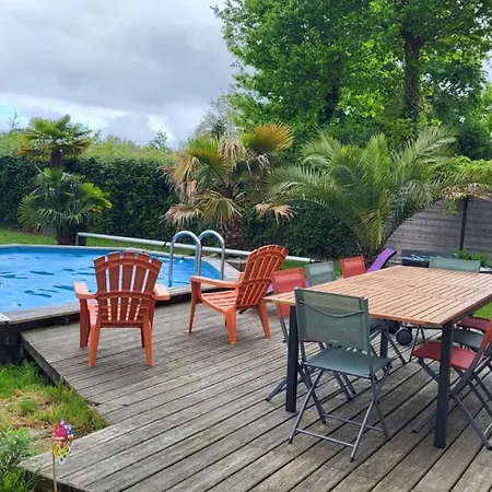 Entre Terre & Mer - Andre Des Eaux - La Baule Avec Piscine Saint-André-des-Eaux